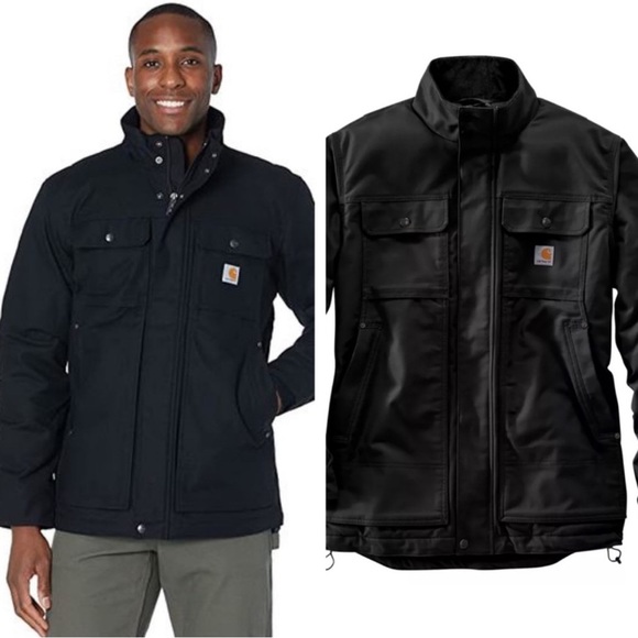 Carhartt Other - Carhartt Full Swing Relaxed Fit Quick Duck Insulated Traditional Black Coat